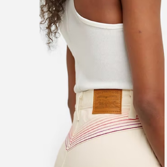 Levi's Denim - Levi’s Ribcage Straight Ankle Jeans - Chasing Rainbows NWT